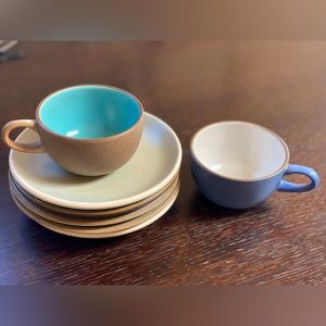 heath ceramics plates, cups